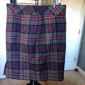 ❗️ LL BEAN PLAID SKIRT SIZE 10​